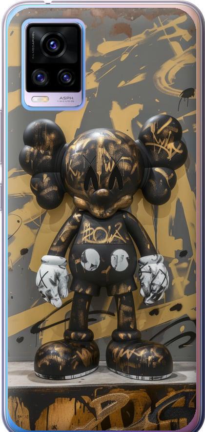 Чехол на Vivo V20 Bronze kaws (6097u-2127-42517)