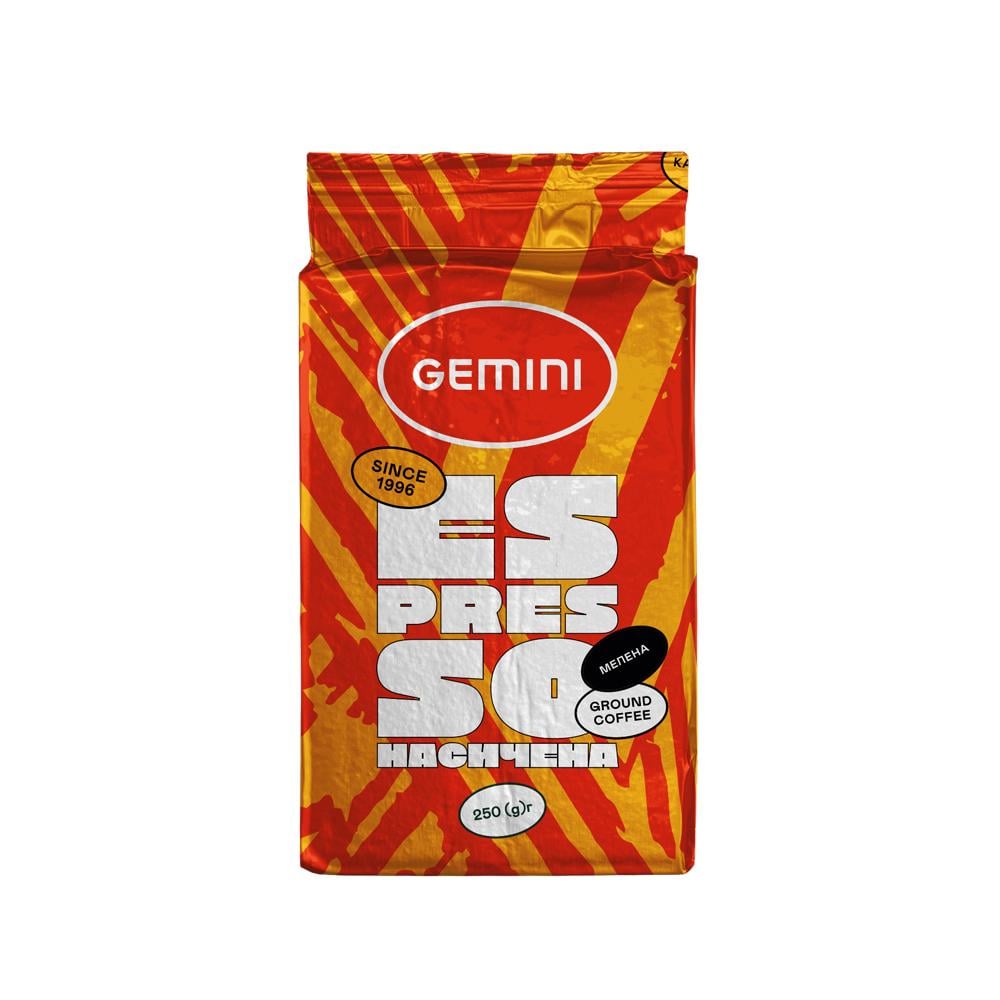 Кофе молотый Gemini Espresso Насыщенный 250 г (11617)