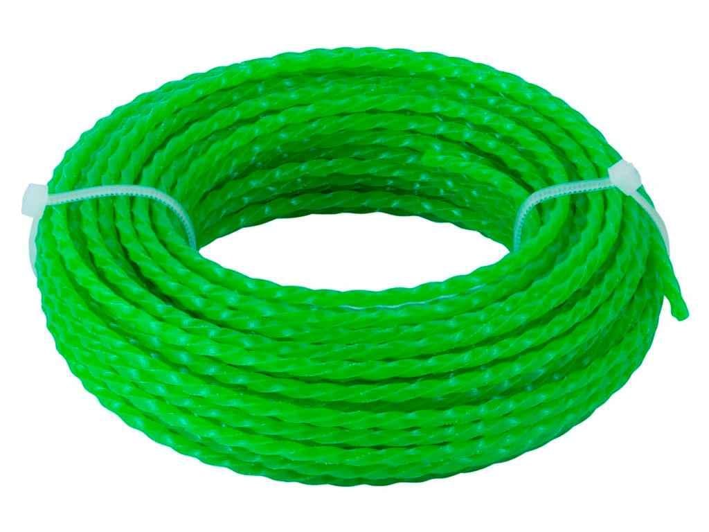 Леска для подстригания травы Sigma квадрат витая L 15 м d 3 мм (756185) Леска для подстригания травы Sigma квадрат витая L 15 м d 3 мм (756185)