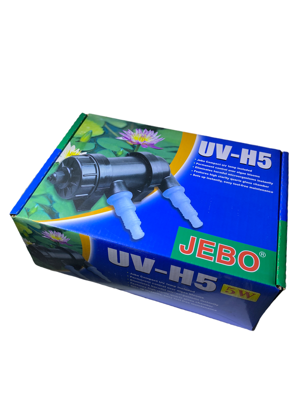Стерилизатор для аквариума Jebo ультрафиолетовый 5 Вт (UV-H5W)
