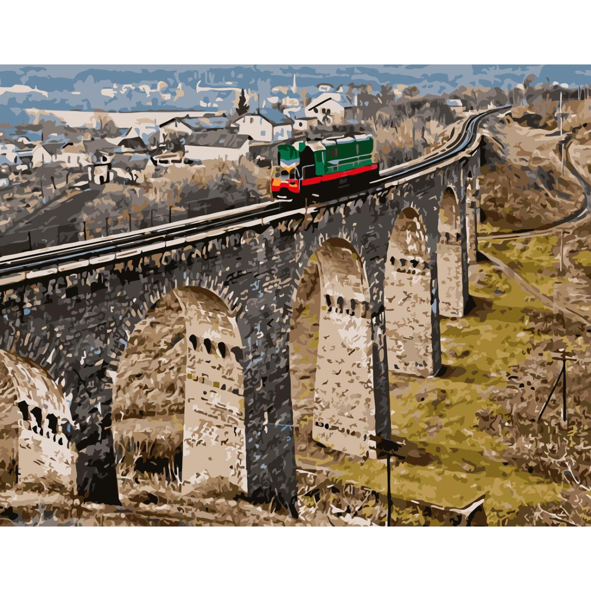 Картина по номерам Strateg Плебановский виадук 40x50 см (SY6559)