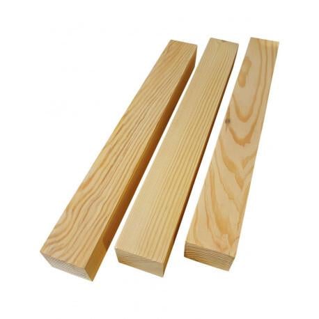Рейка суха стругана дерев'яна смерека 90х20x3000 мм