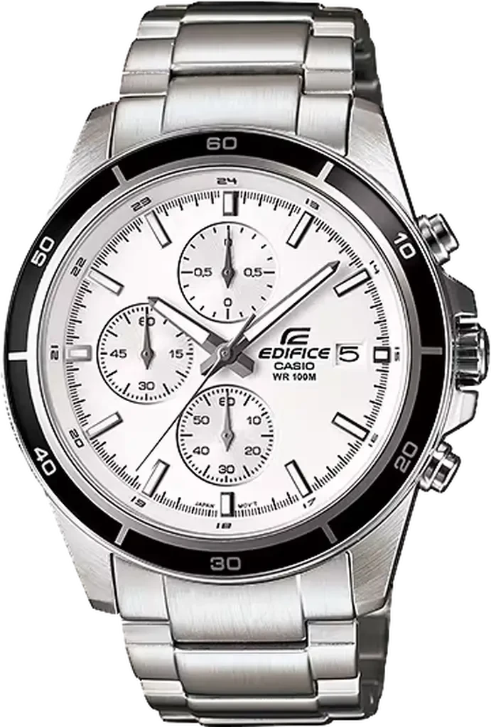 Наручные часы мужские Casio Edifice EFR-526D-7A со стальным корпусом/водозащитой 100 м Белый (3100234211)