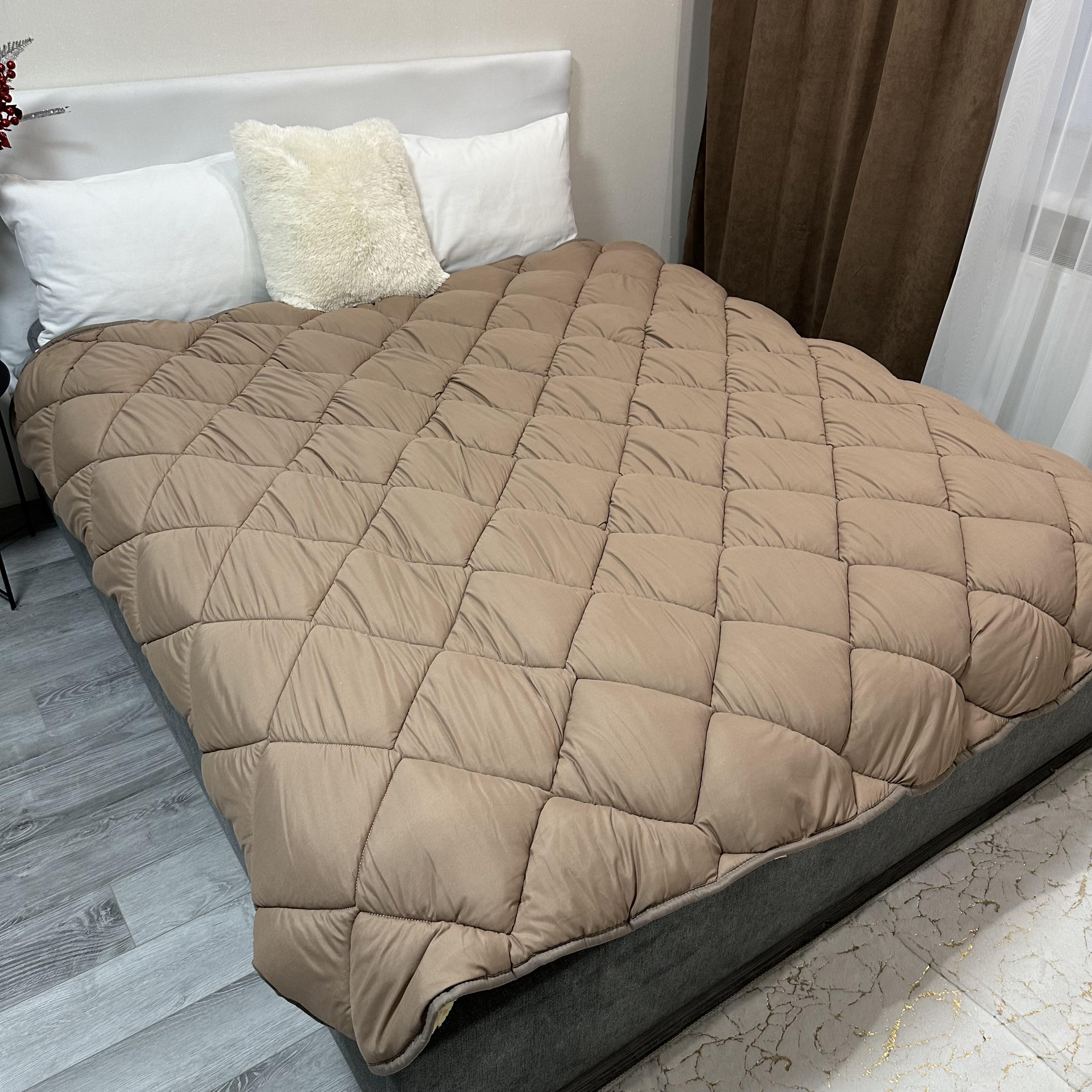 Одеяло зимнее двухстороннее 150х210 см (30219693) - фото 2