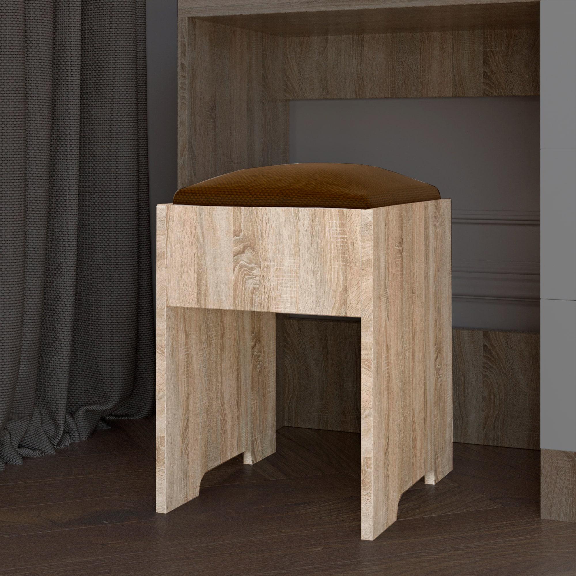 Пуф Еверест 36х30х45 см Дуб сонома (2494844746)