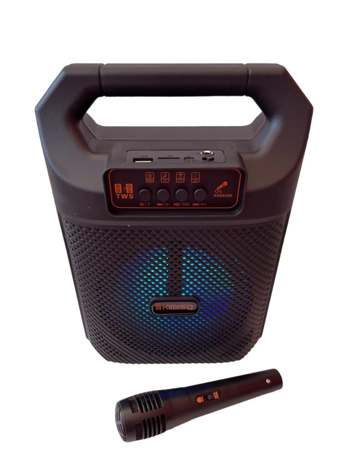 Портативная колонка KIMISO QS-3607 с микрофоном