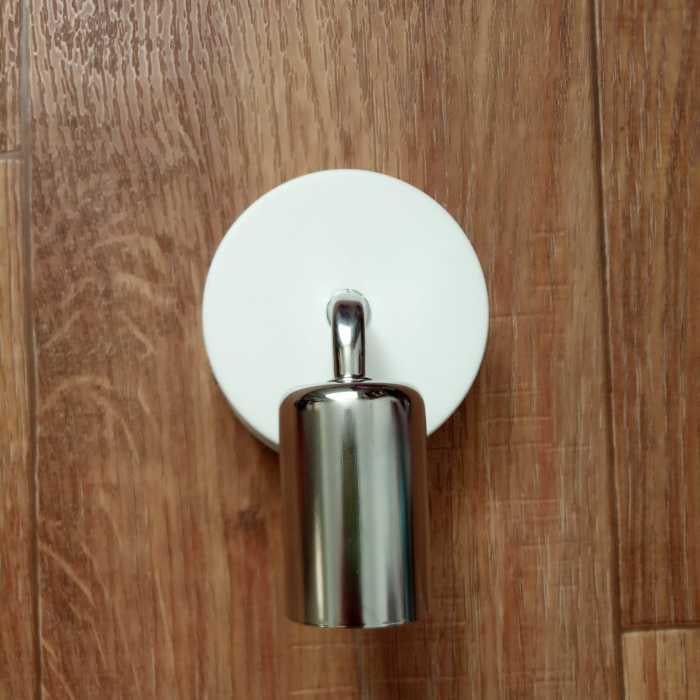 Бра в стиле лофт Little Ed без плафона White chrome