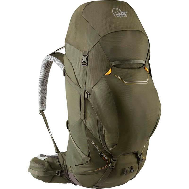 Туристичний рюкзак Lowe Alpine Cerro Torre 65:85 л M/L Dark Olive (LA FBQ-01-DO-65)