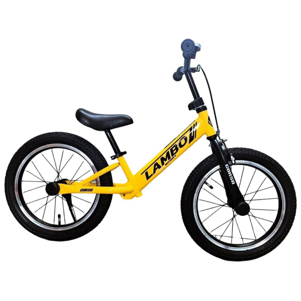 Біговел Corso LAMBO LB-16507 Жовтий (24055426) - фото 1 Біговел Corso LAMBO LB-16507 Жовтий (24055426) - фото 1