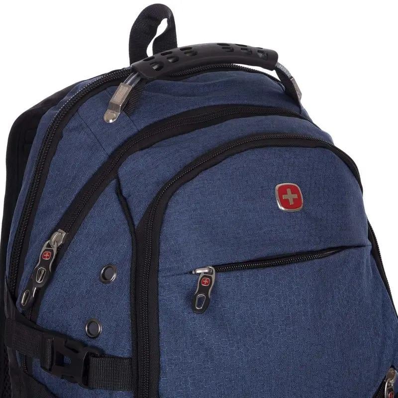 Рюкзак походный Backpack 1885 на 35 л Синий (1009386-Blue) - фото 7