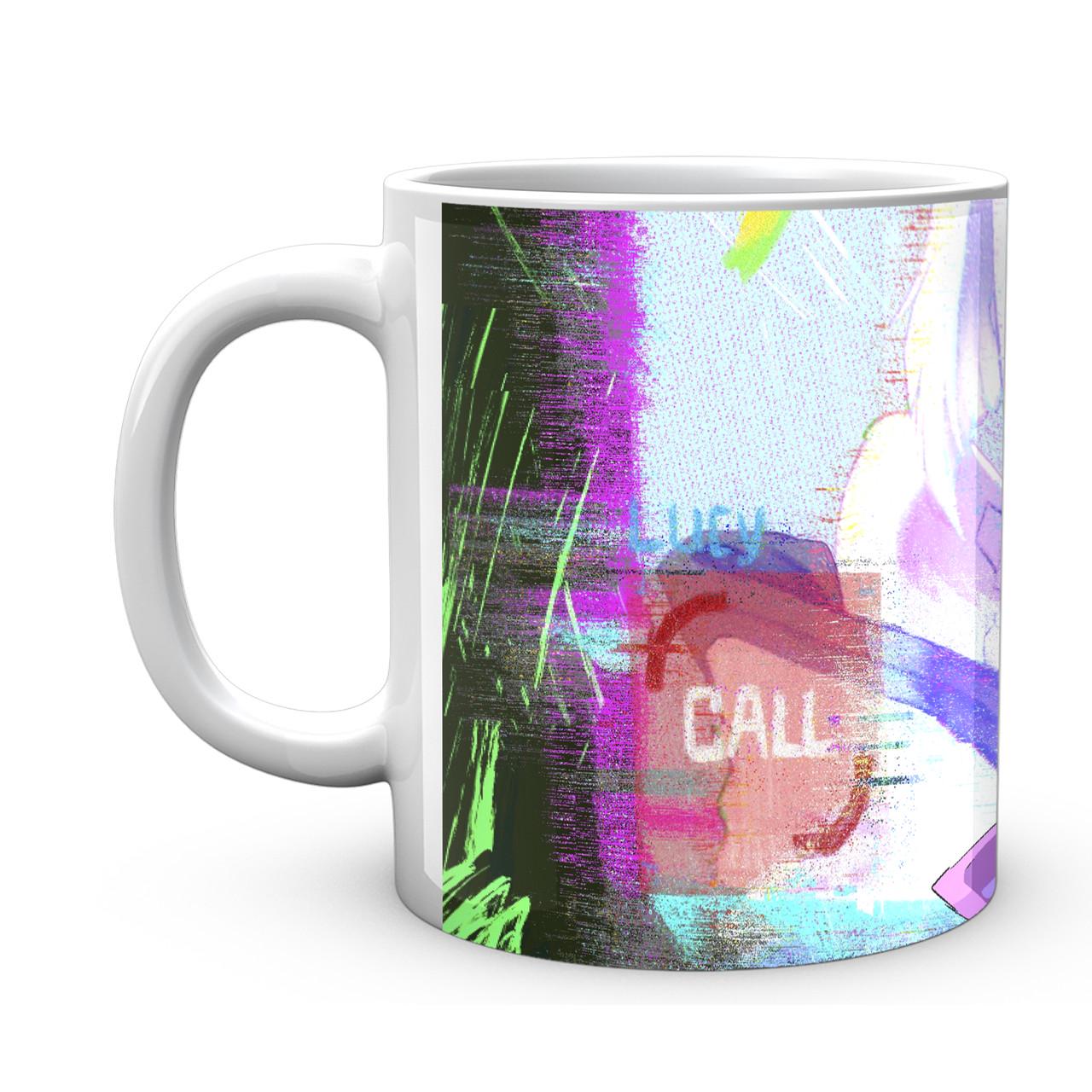 Чашка Geekland Cyberpunk Edgerunners Люси Дэвид 330 мл (CE 002.25)