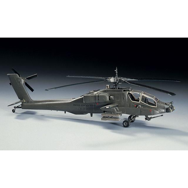 Сборная модель вертолета HASEGAWA 00436 AH-64A APACHE