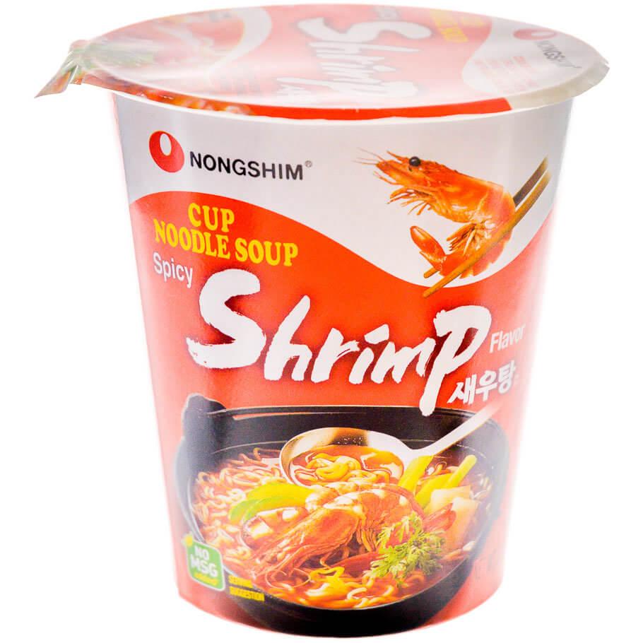 Суп рамен Nongshim Сеутанмен із гострою креветкою у склянці 67 г (8211)