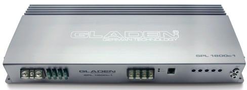 Усилитель 1-канальный Gladen Audio SPL 1800c1 (11091014)