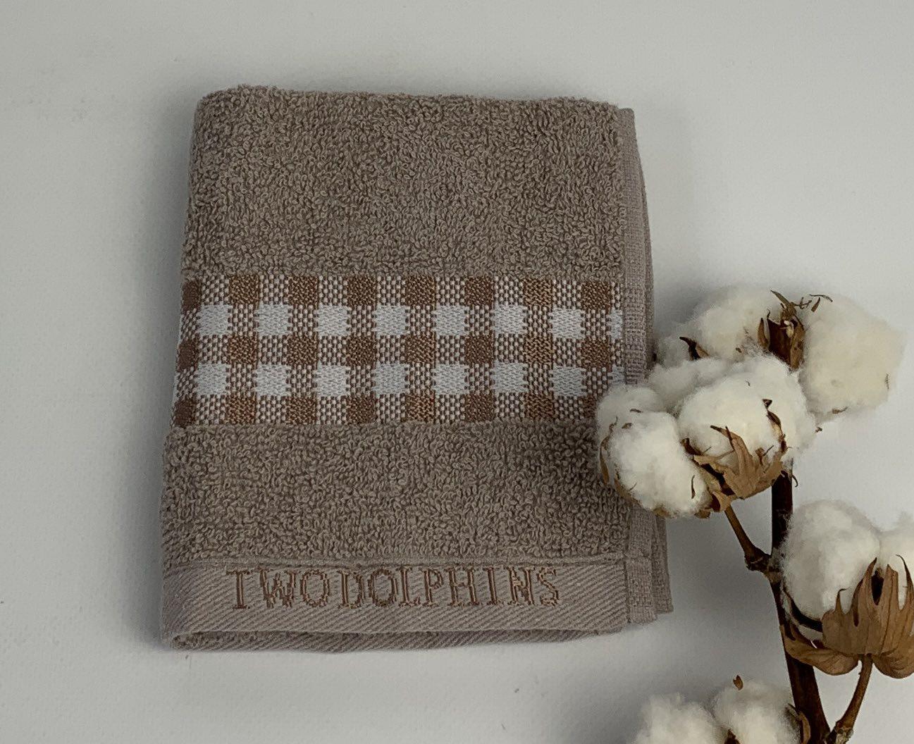 Полотенце Two Dolphins Vip Cotton Midilli A159 30х50 см Капучино (CN32133)
