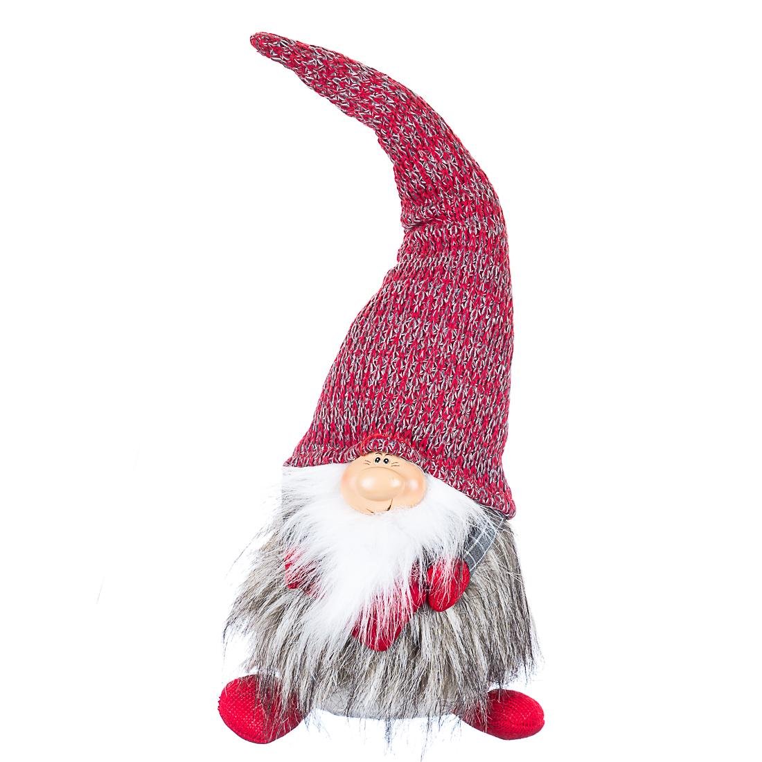 Новогодняя фигурка для праздничного интерьера Гном-бородач 54 см из фетра Красный (147-81-019NC) Новогодняя фигурка для праздничного интерьера Гном-бородач 54 см из фетра Красный (147-81-019NC)