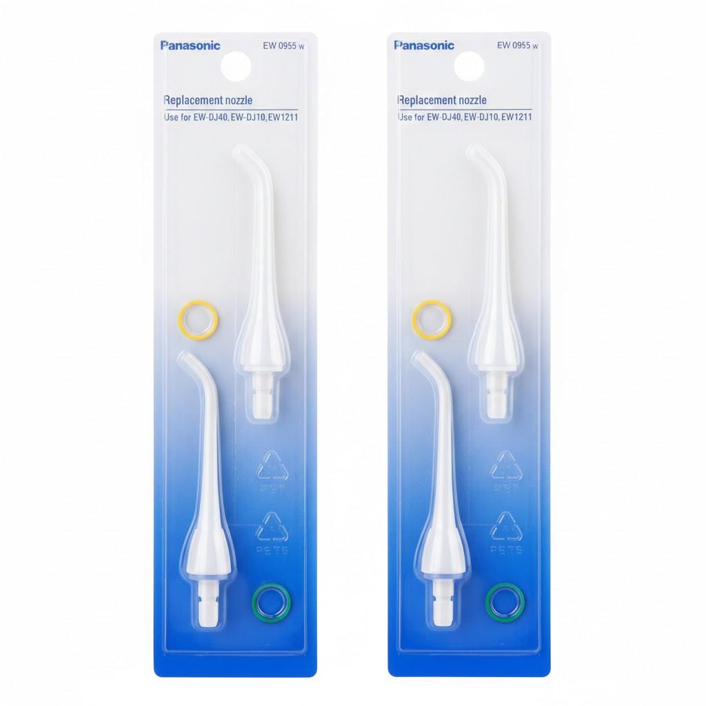 Сменные насадки для ирригатора Panasonic EW-0955-W520-AS1 2 блистера (31991734)
