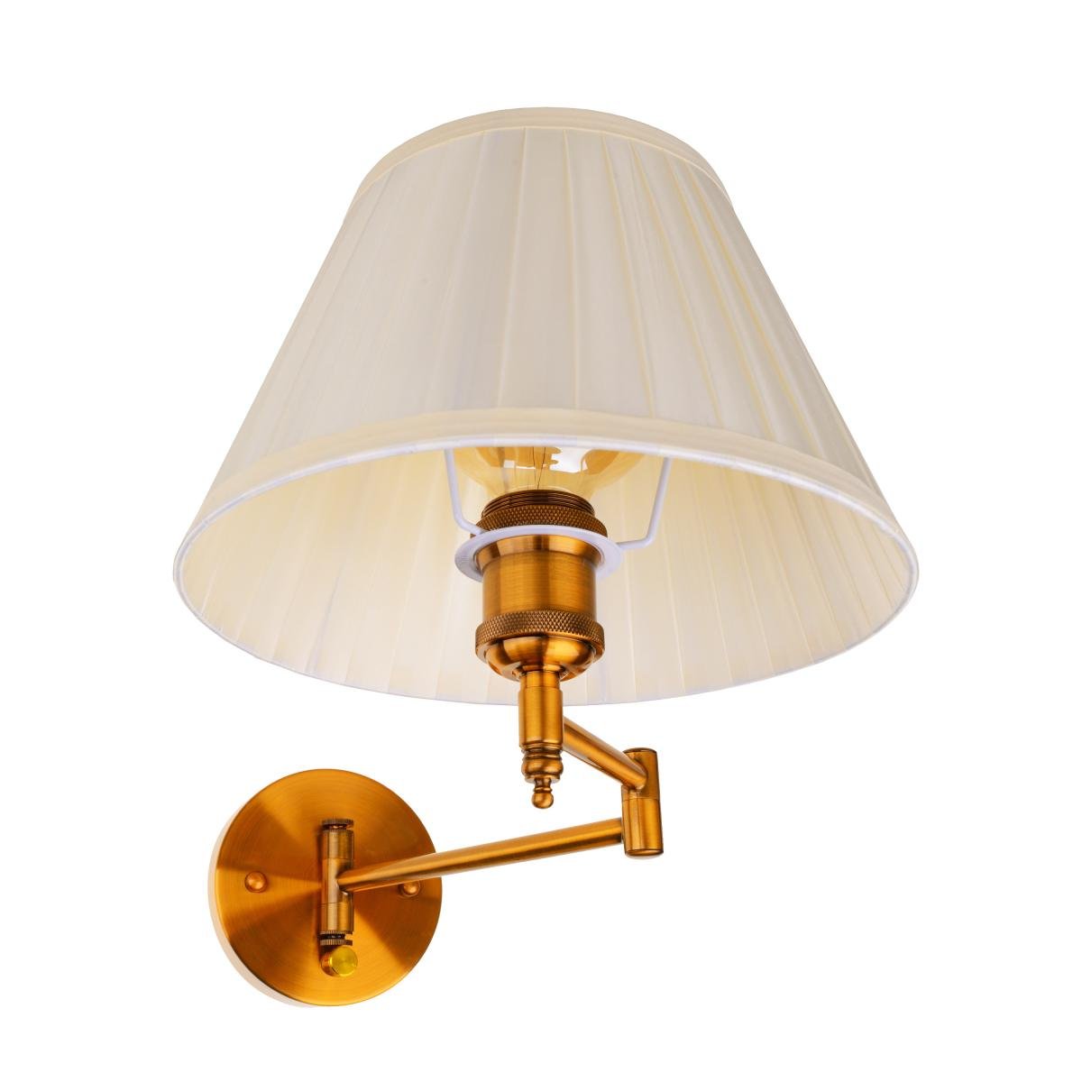 Бра с абажуром Brille Copper BKL-689W/1 E27 (29-376)