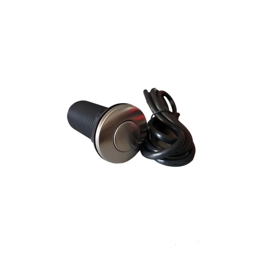 Кнопка керування подрібнювачем пневматична LEOMIKAO K-1 IN нержавіюча сталь (60306)