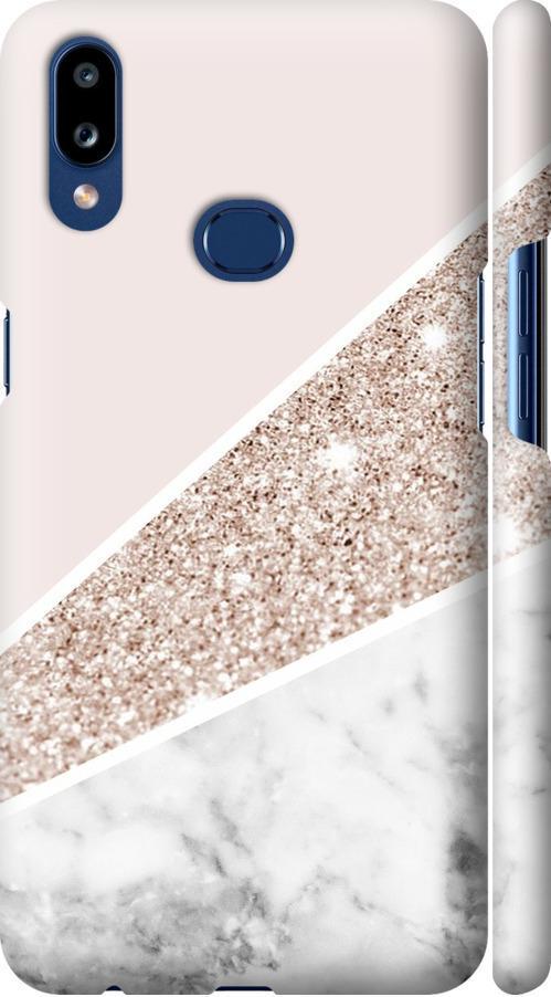 Чехол на Samsung Galaxy A10s A107F Пастельный мрамор (4342m-1776-42517)
