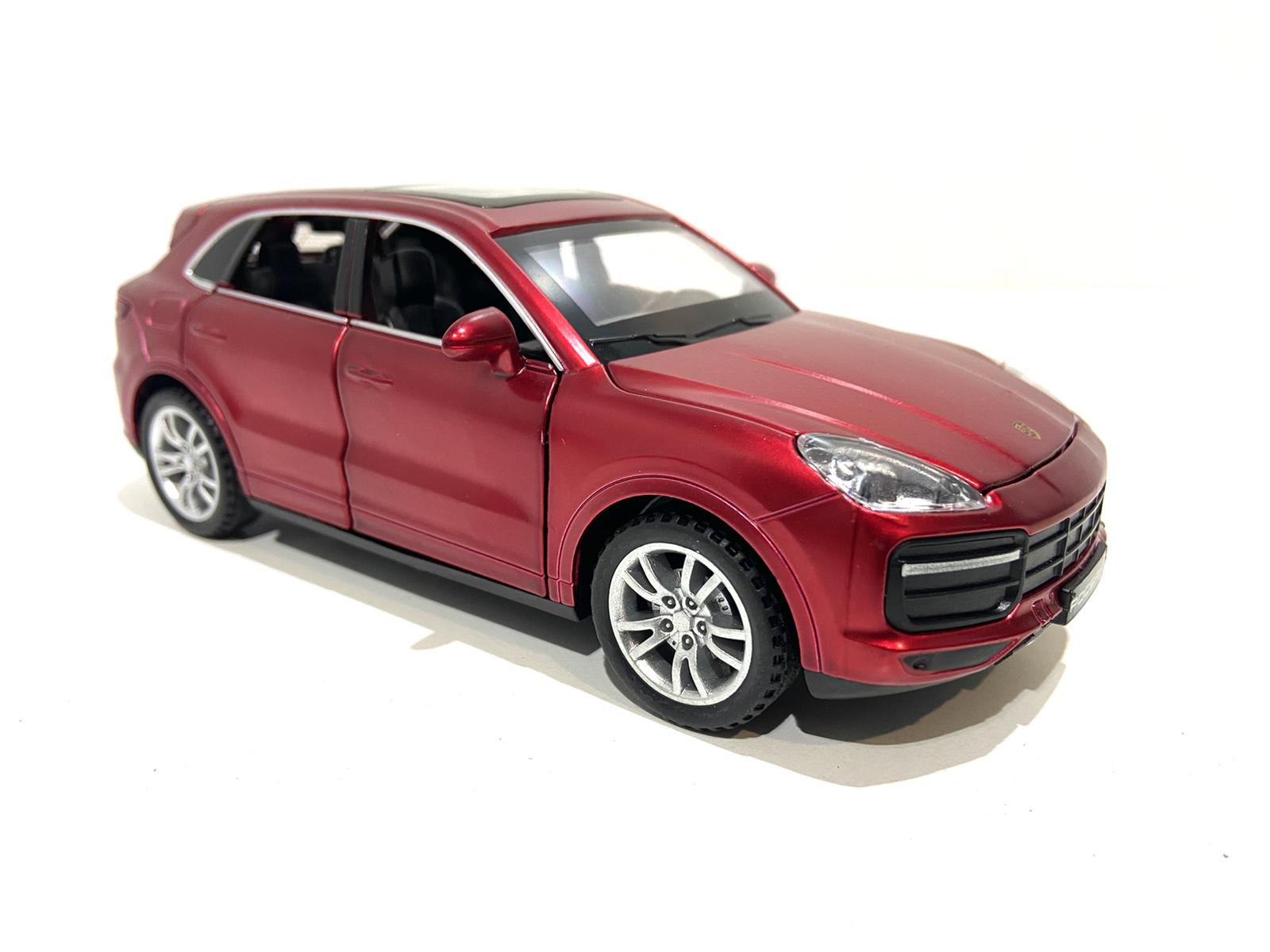 Машинка металева TK Union Group Porshe Cayenne 1:32 Червоний (24705)