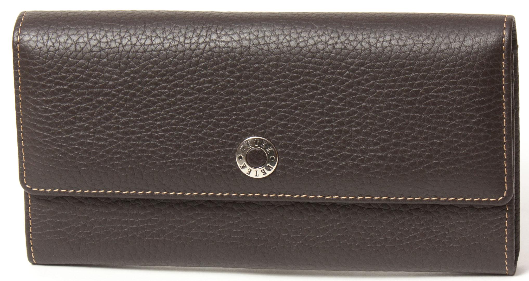 Портмоне женское Petek 466 Коричневый (466-46B-KD2)