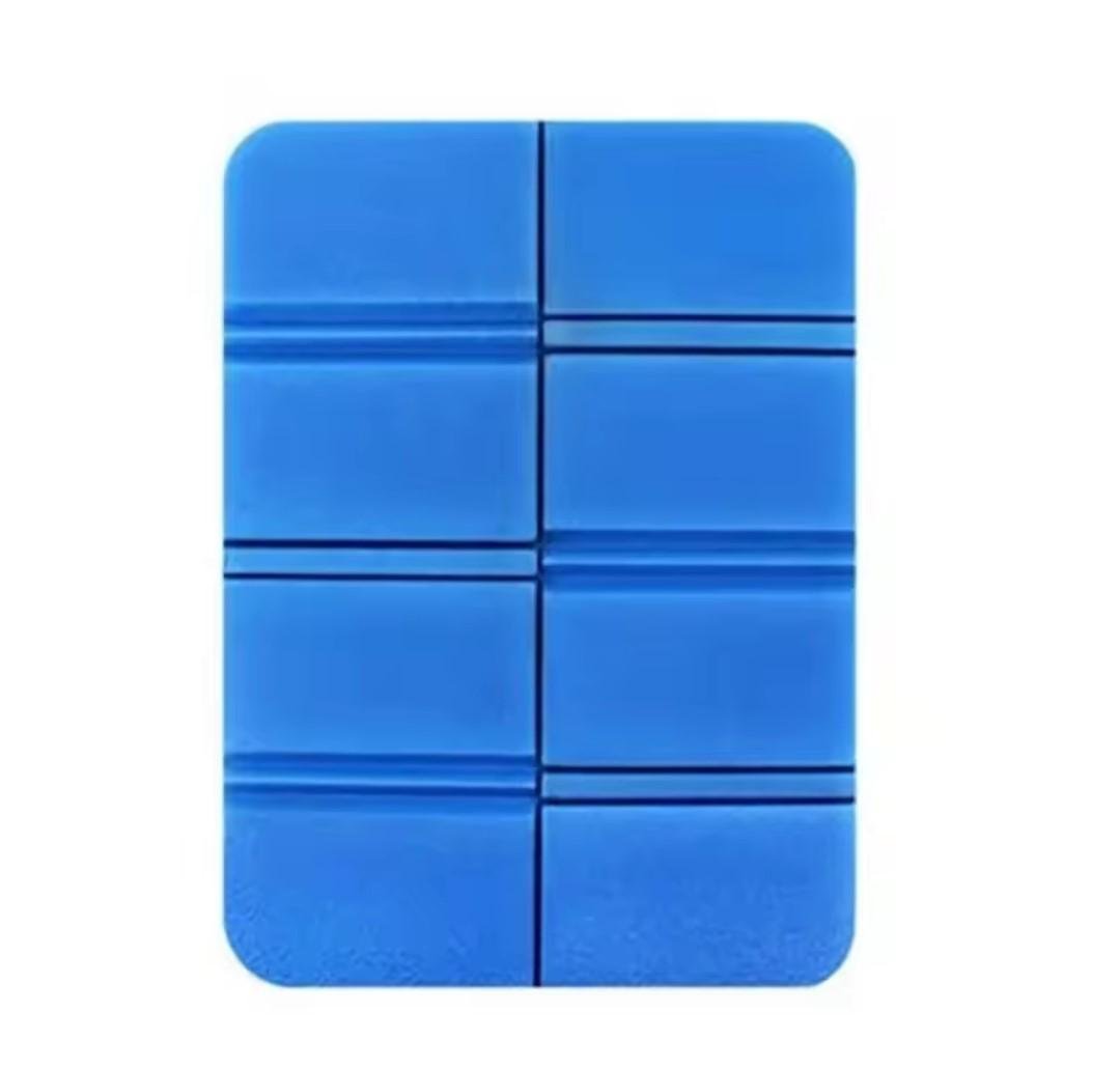 Каремат мини складной антивлага для сидения для пляжа/пикника/отдыха Синий