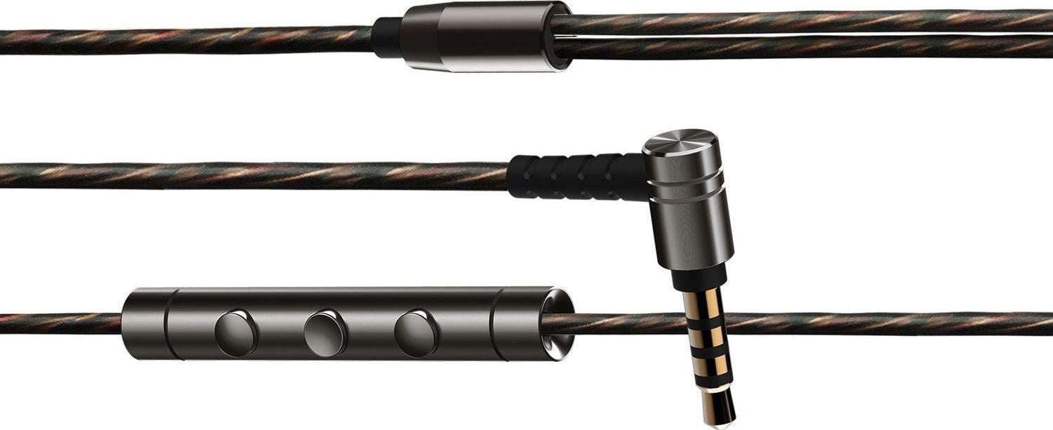 Навушники з мікрофоном 1More Quad Driver In-Ear Headphones (E1010-GRAY) - фото 4 Навушники з мікрофоном 1More Quad Driver In-Ear Headphones (E1010-GRAY) - фото 4