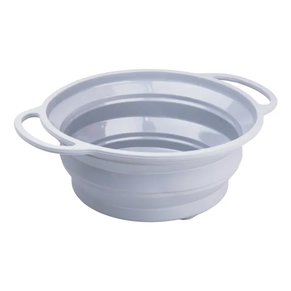 Дуршлаг складной TS Kitchen из пищевого силикона 2,6 л Серый (147-107- HP34544G)