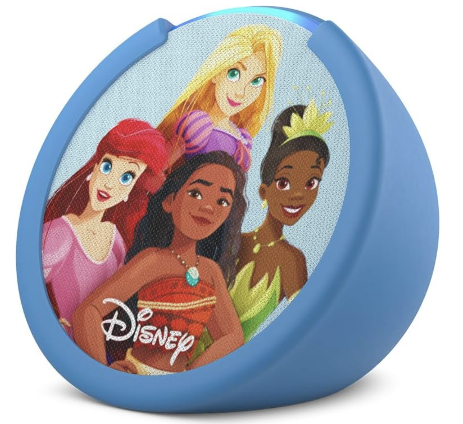 Детская смарт колонка Amazon Echo Pop Kids Disney Princess Английский/Испанский/Французский