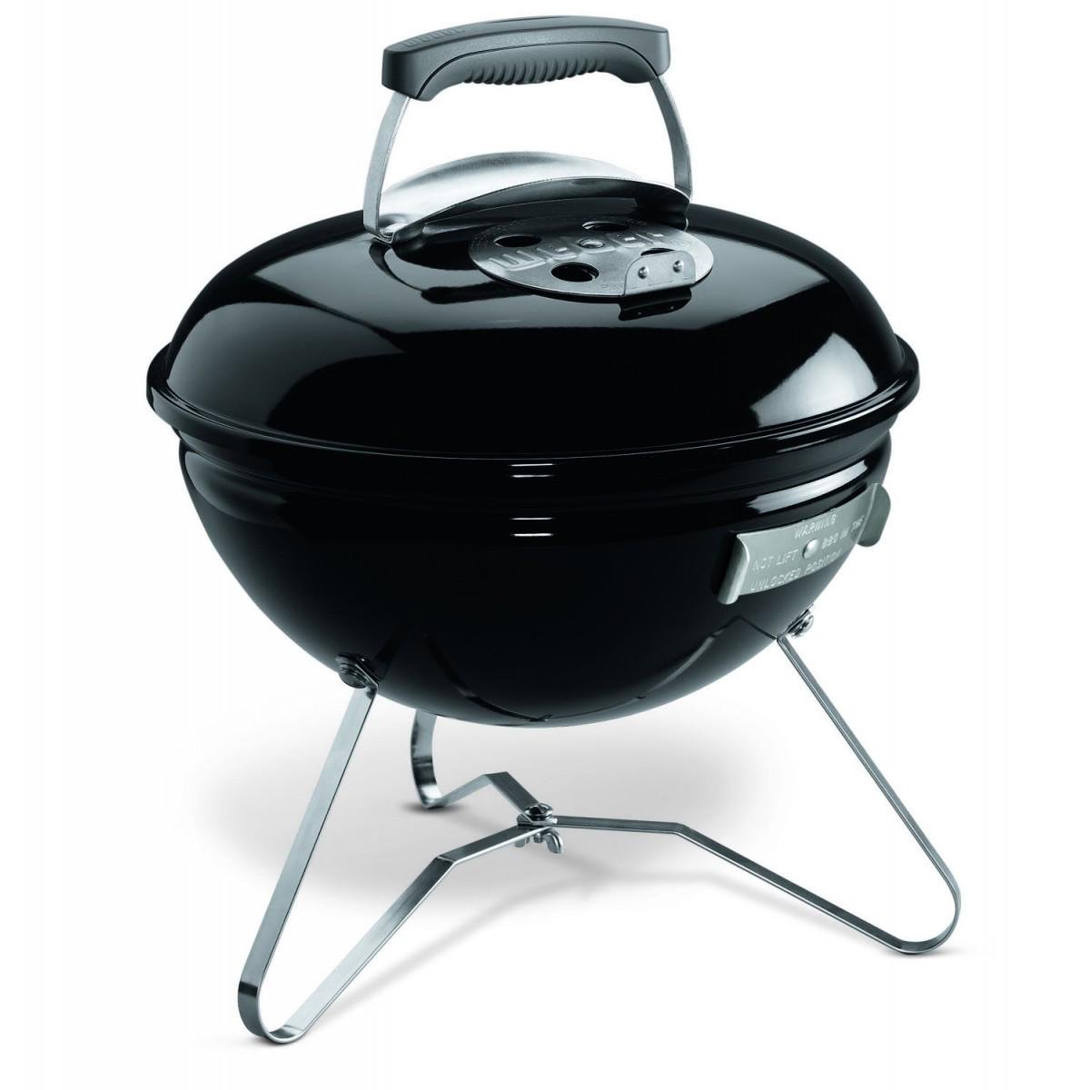 Вугільний гриль Weber Smokey Joe Premium Ø 37 см Чорний (1121004)