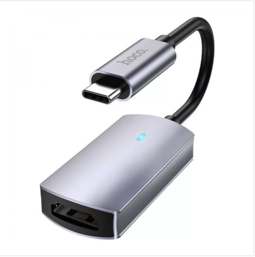 Адаптер Hoco UA20 Type-C to HDMI металлический (559984)