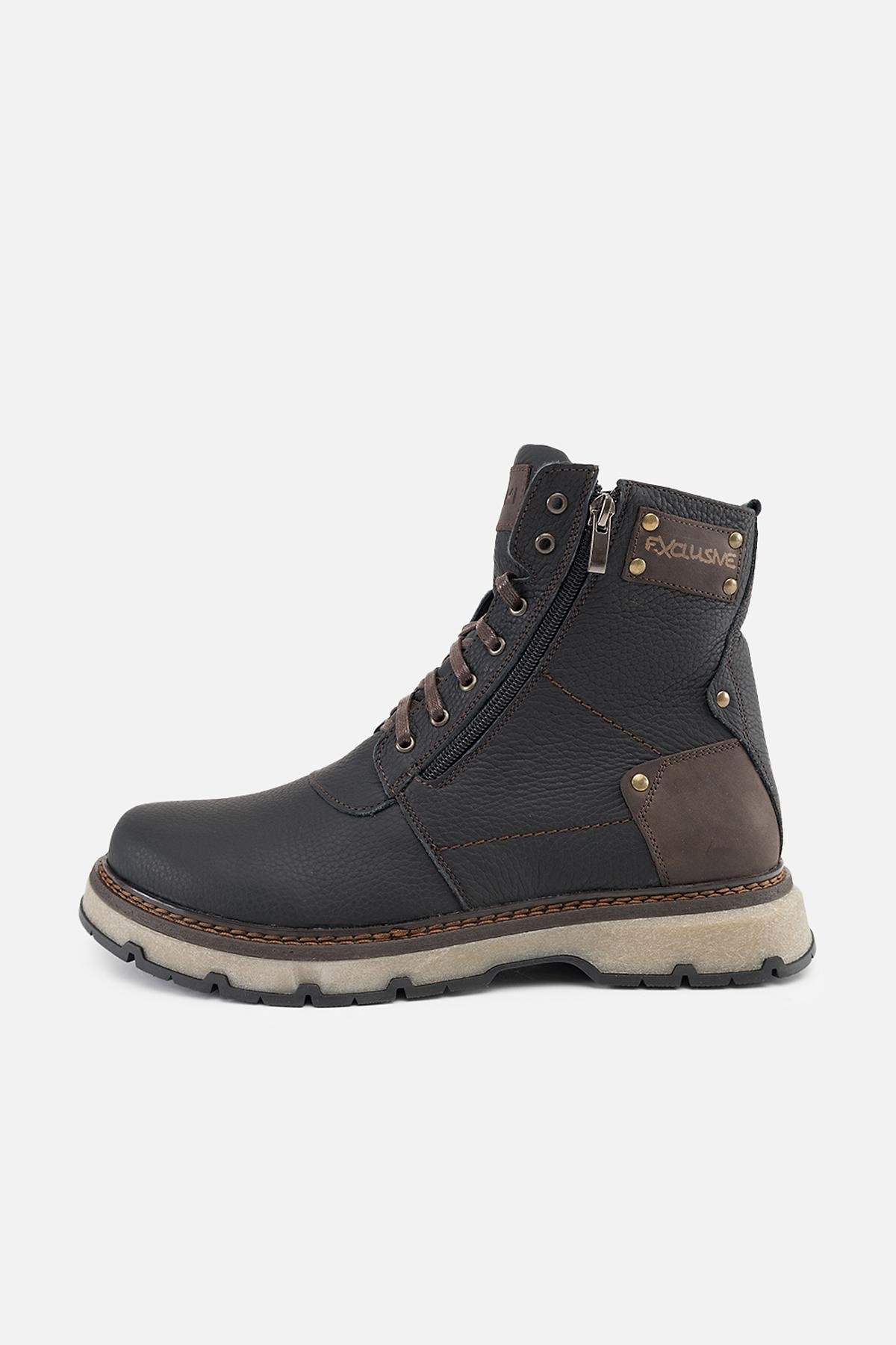 Черевики чоловічі Yuki ЦБ-00254712 р. 45 Темно-коричневий (SKT001005422) Черевики чоловічі Yuki ЦБ-00254712 р. 45 Темно-коричневий (SKT001005422)