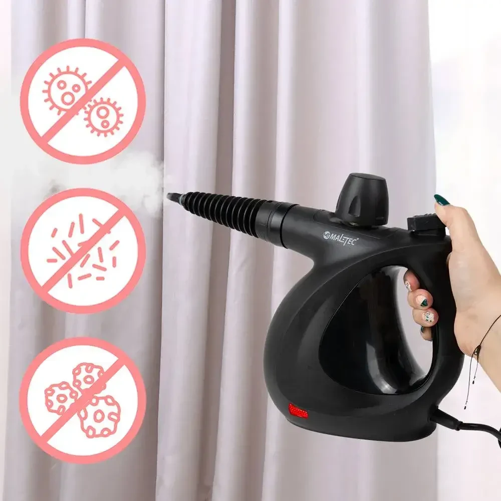 Пароочиститель Maltec с насадками 1050 Вт 350 мл (2762552243) - фото 6 Пароочиститель Maltec с насадками 1050 Вт 350 мл (2762552243) - фото 6