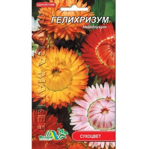 Насіння Геліхризум сухоцвіт однорічник високорослий 0,1 г (26206)
