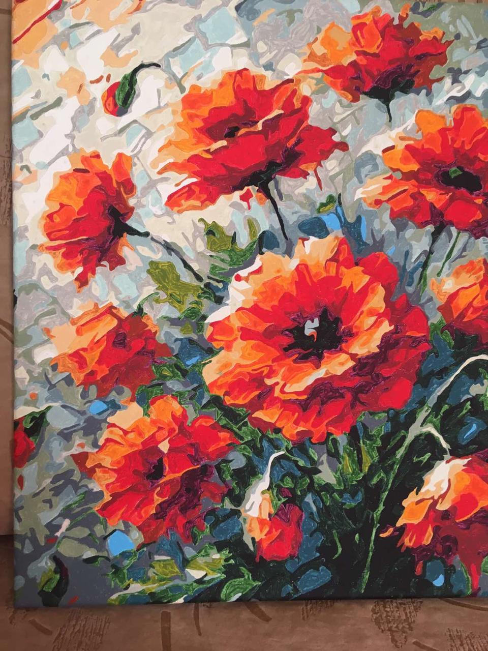 Картина за номерами Маки ав Oleg Loburak 40х50 см (BS54160) - фото 2