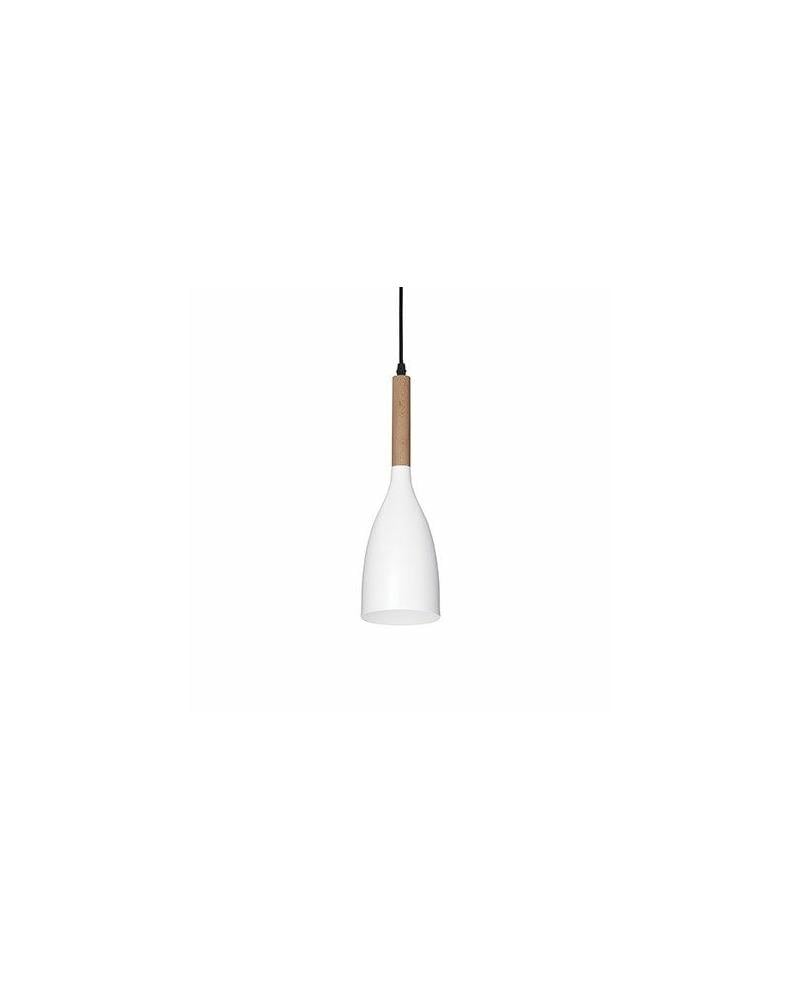 Светильник подвесной Ideal Lux 110745 Manhattan SP1 Bianco (12059688)