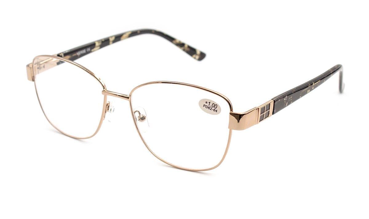 Окуляри для зору в металевій оправі Verse 25010-C3 -3,25 (392521325)