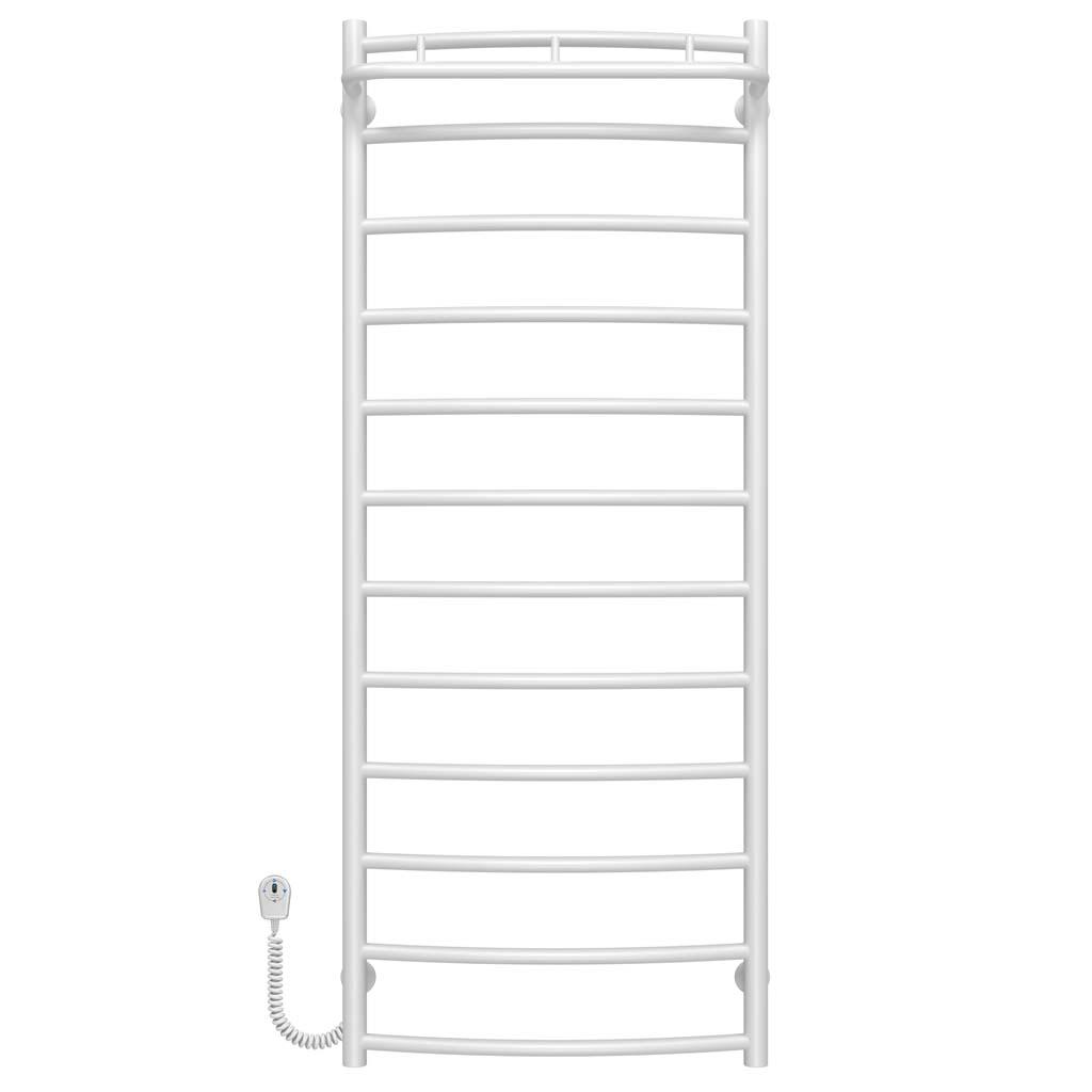 Полотенцесушитель электрический Deffi Классик N П12 EF16 левое подключение нержавеющая сталь 500х1300 мм Белый (C.KN.130.50.12.EWL5)