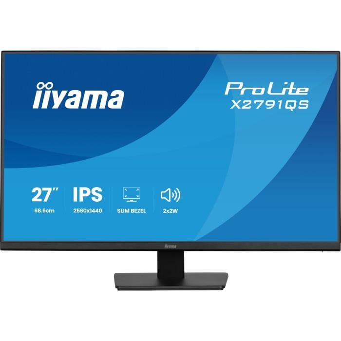 Монитор Iiyama ProLite X2791QS-B1 Matte Black (36943775)