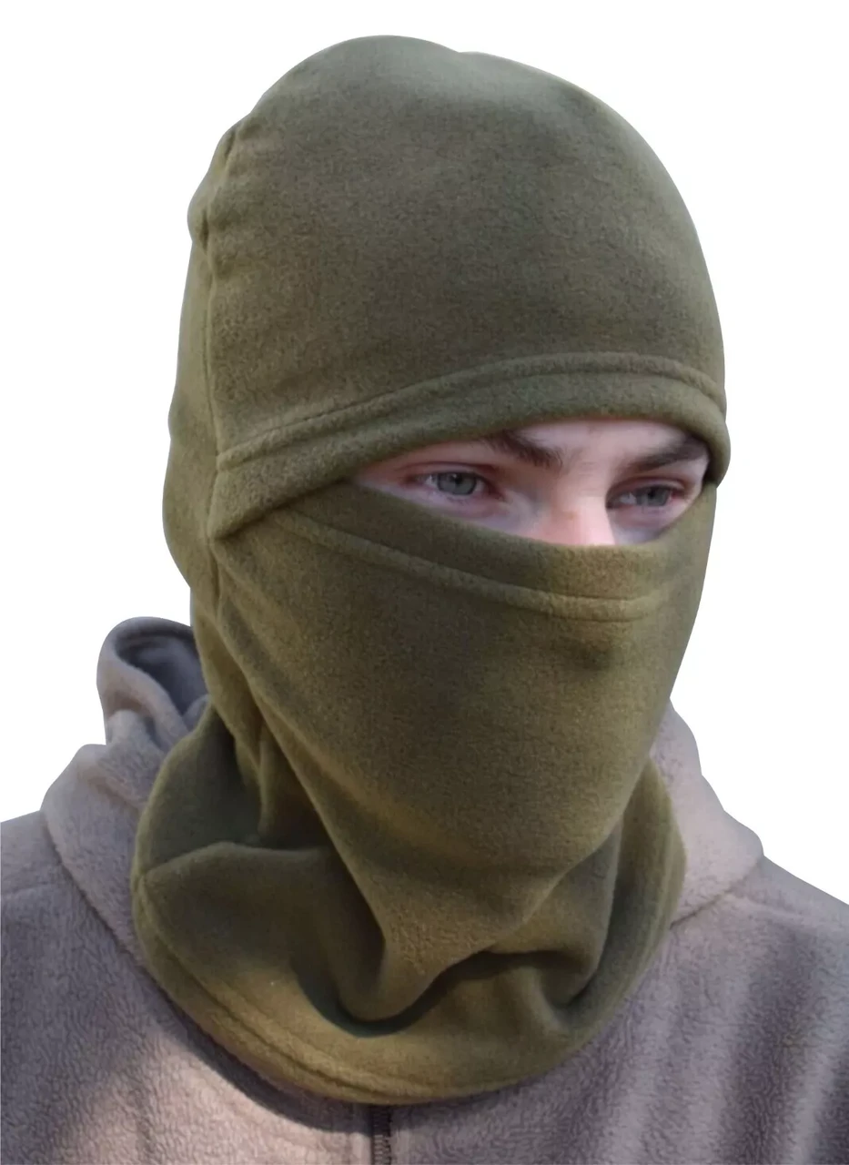 Балаклава для военных One Size флисовая подкладка Олива (28523873)