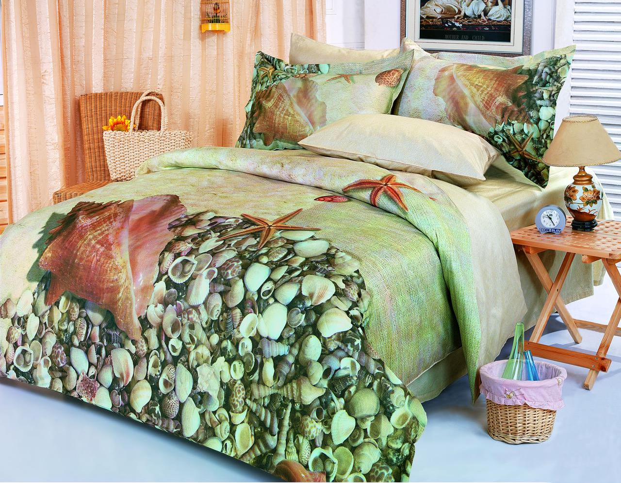 Комплект постільної білизни Le Vele Deniz сімейний 160х220 см (lv-053)