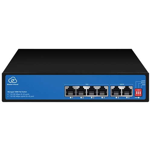 Коммутатор Ewind EW-ES2006CF-AP неуправляемый настольный 6 портов IEEE 802.3af/at PoE (35895944) Коммутатор Ewind EW-ES2006CF-AP неуправляемый настольный 6 портов IEEE 802.3af/at PoE (35895944)