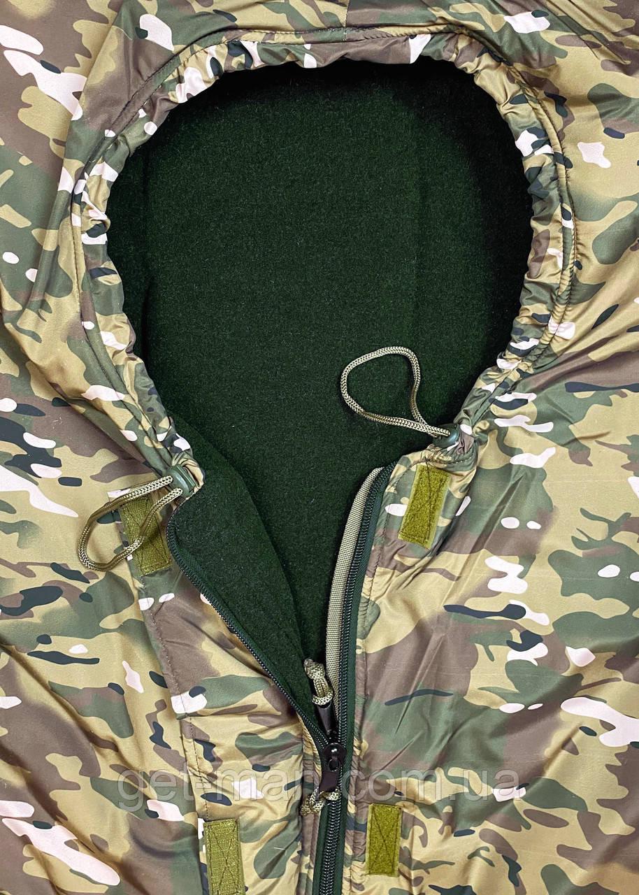 Спальник зимний Гигант -35° XXL 220х150 см Мультикам (23300610) - фото 2