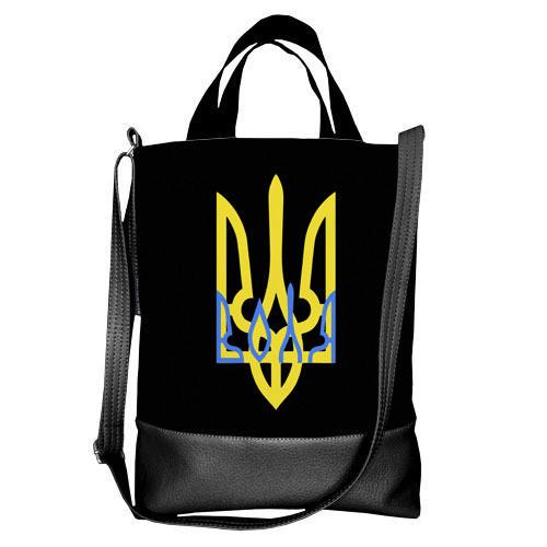 Городская сумка Presentville City Тризубец Воля (SCB 22U020 BL)