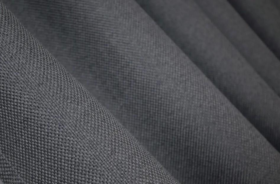 Ткань для штор лен блэкаут Серый (1355ш)