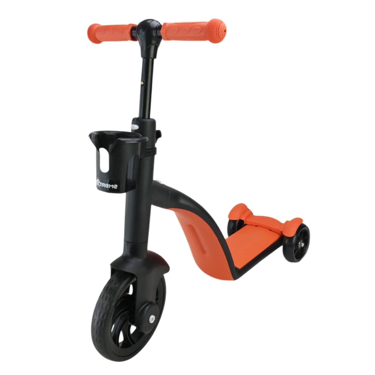 Самокат детский трехколесный Scooter Best 3в1 Оранжевый (SCO93red)
