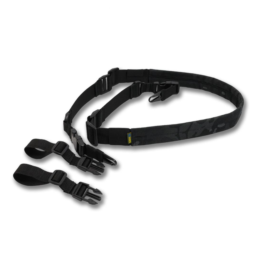 Ремень для оружия Киборг 2-точечный Черный