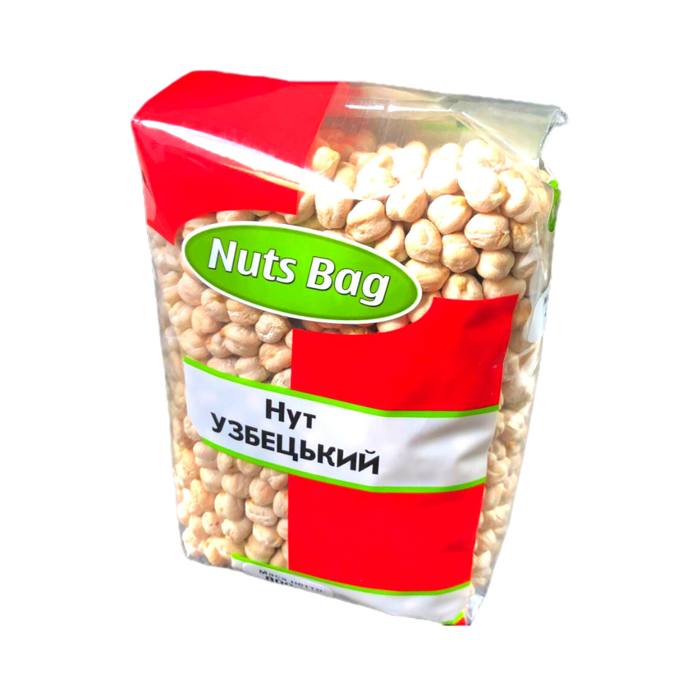 ᐉ Нут узбекский Nuts Bag в упаковке 800 г (Nut-Kor-800)