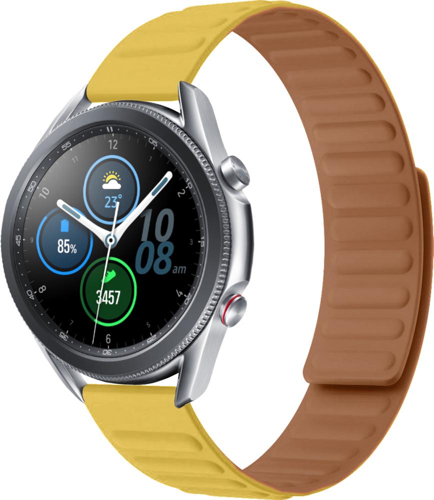 Ремінець Magneter для Galaxy Watch 3 41 мм Yellow (26613-0A)